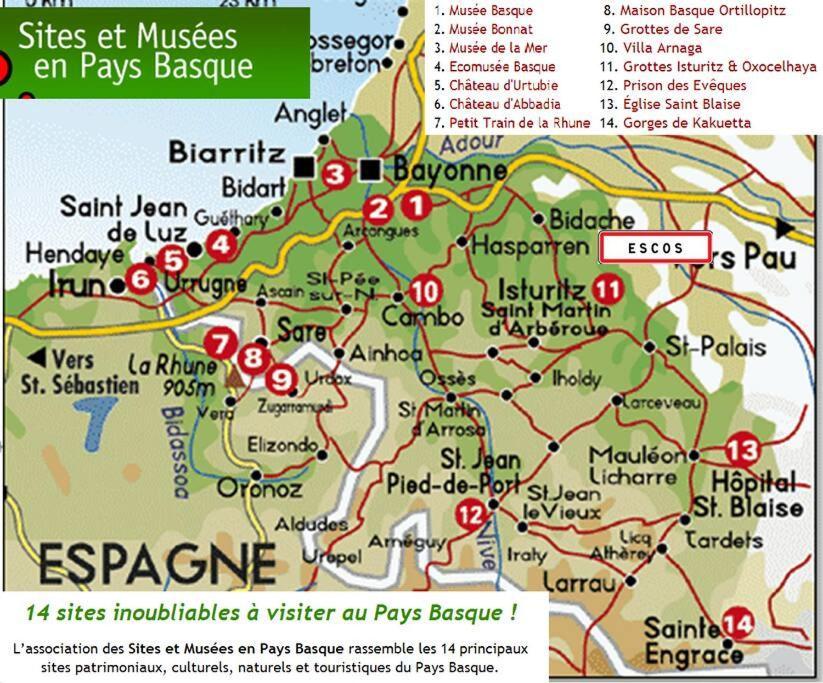 Gite Le Trefle Studioescos Exteriör bild